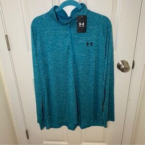 NWT teal half zip pullover from Under Armour